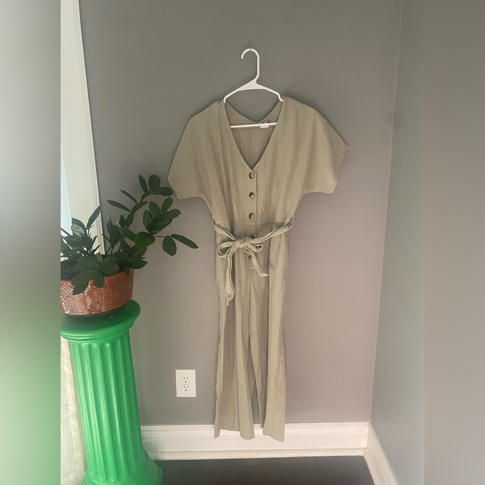 Boutique Linen Jumpsuit